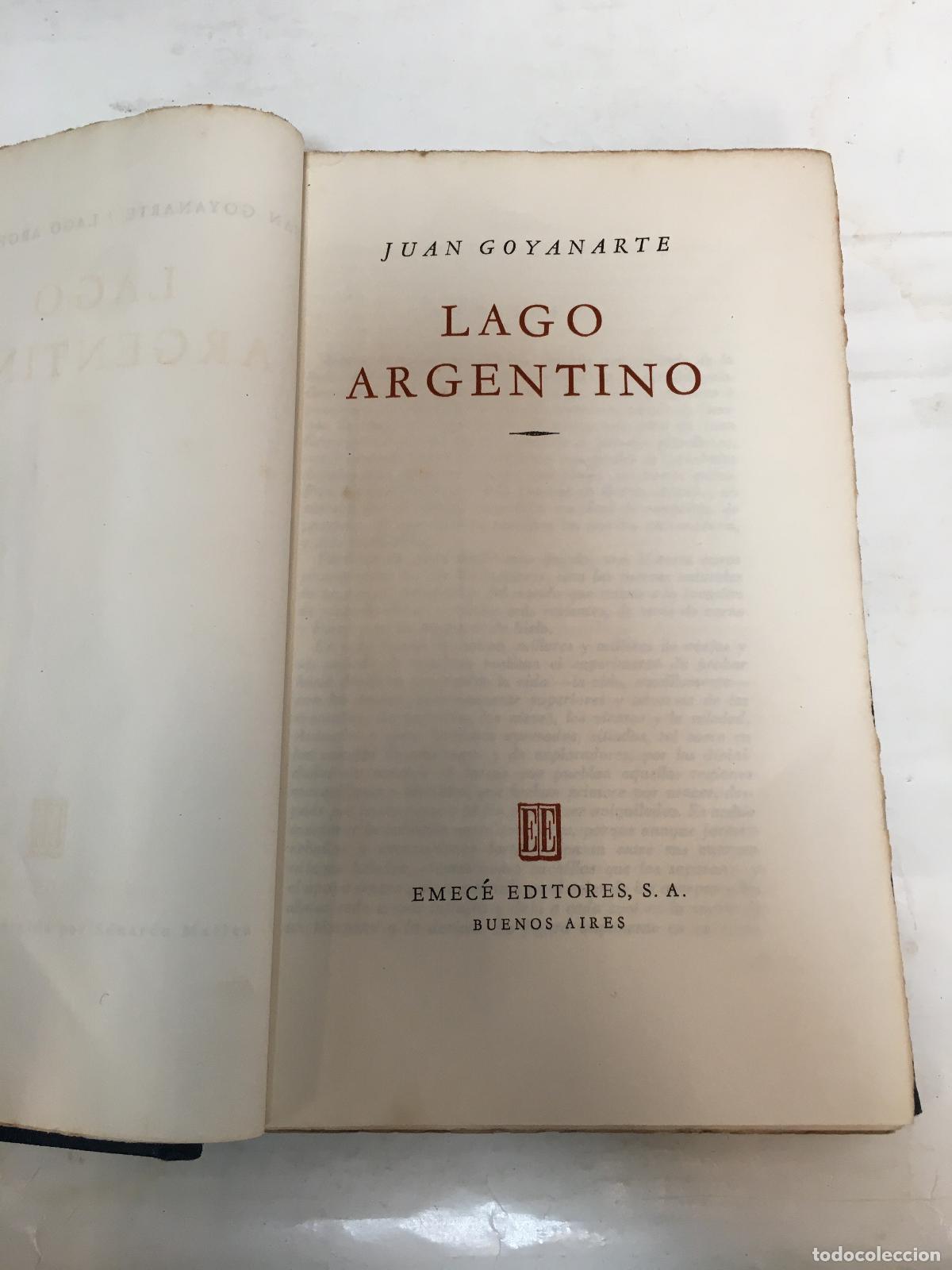 Libri di seconda mano: Lago argentio - Juan Goyanarte