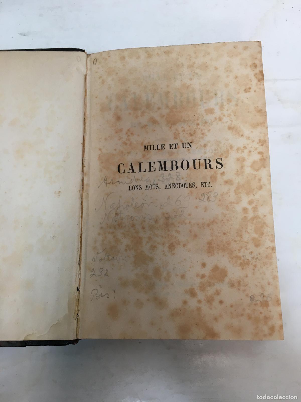 B&uuml;cher: MILLE ET UN CALEMBOURS, BONS MOTS, ANECDOTES, ETC. pr&eacute;c&eacute;d&eacute;s d'une HISTOIRE DU CALEMBOUR - Donville,