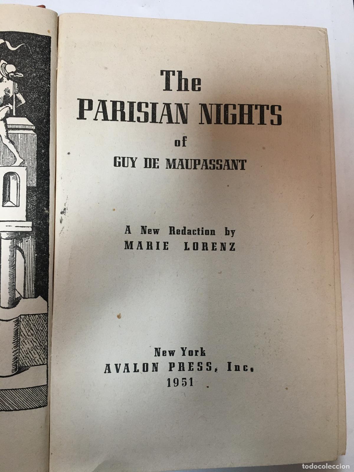 Libros: The Parisian Nights of Guy De Maupassant - Marie Lorenz, Guy De Maupassant