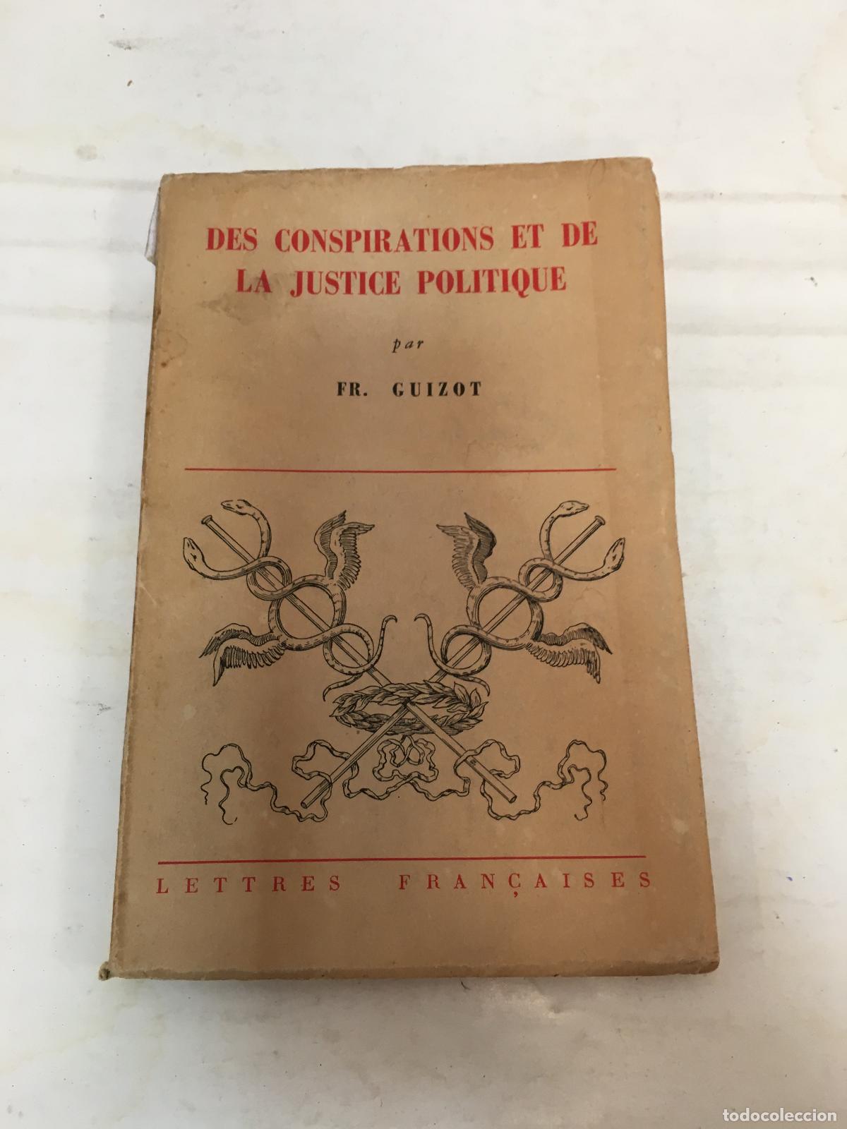 Livros em segunda m&atilde;o: des conspirations et de la justice politique - Fr. Guizot