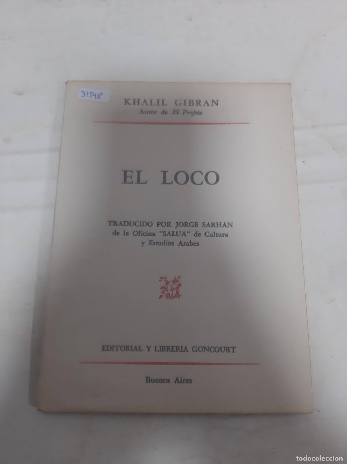 Libros: El Loco - Khalil Gibran, Gibran - Foto 1