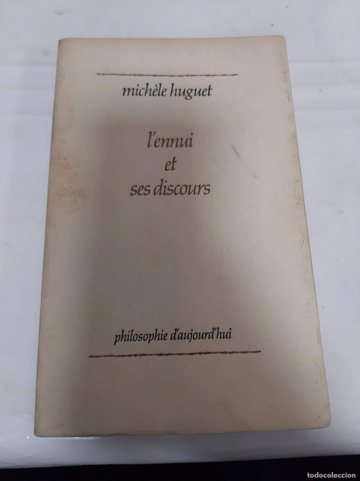 Libros: Lennui et ses discours, - HUGUET Michele, - Foto 1