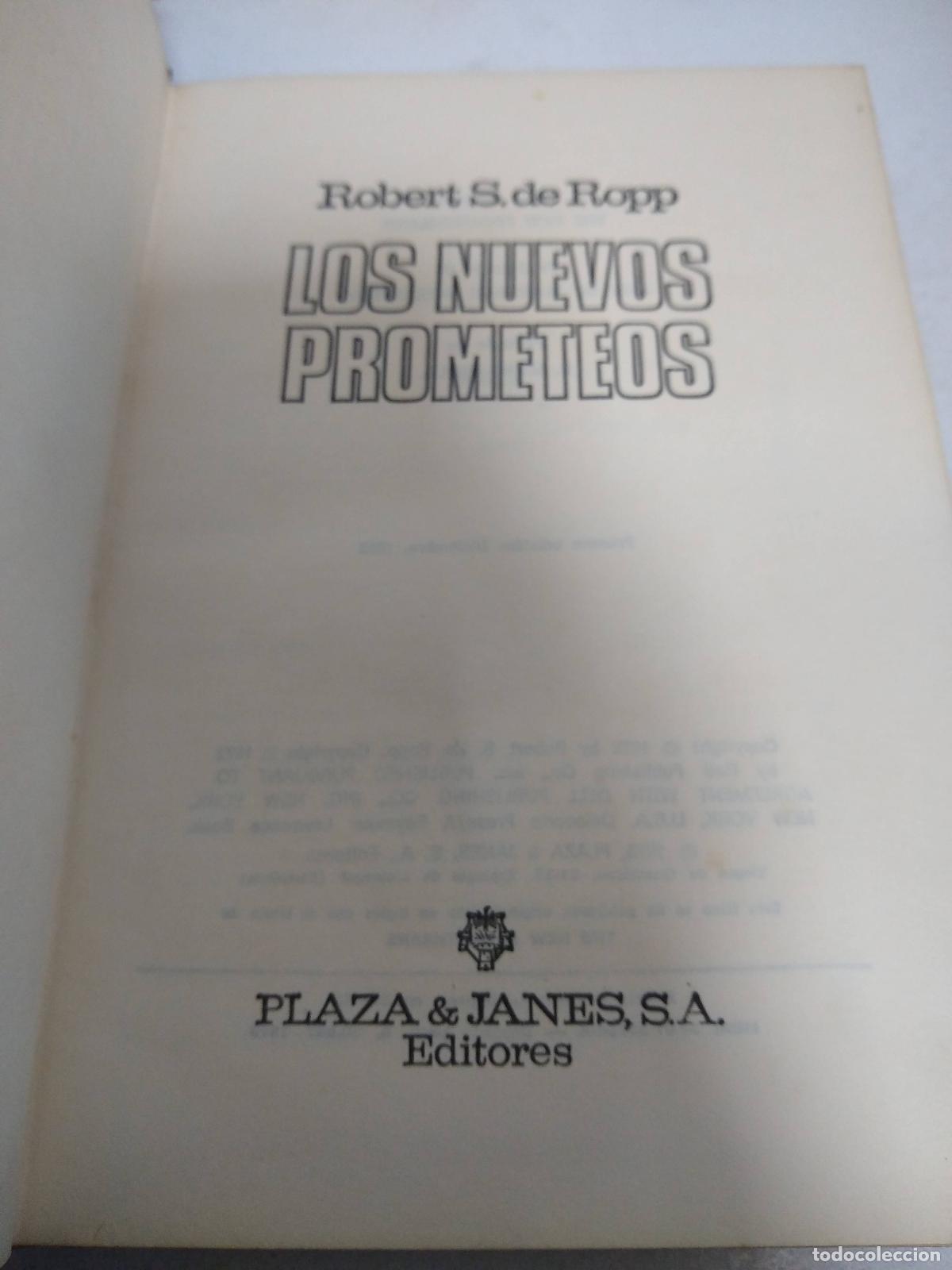 Libri di seconda mano: Los nuevos prometeos - Robert S. de Ropp