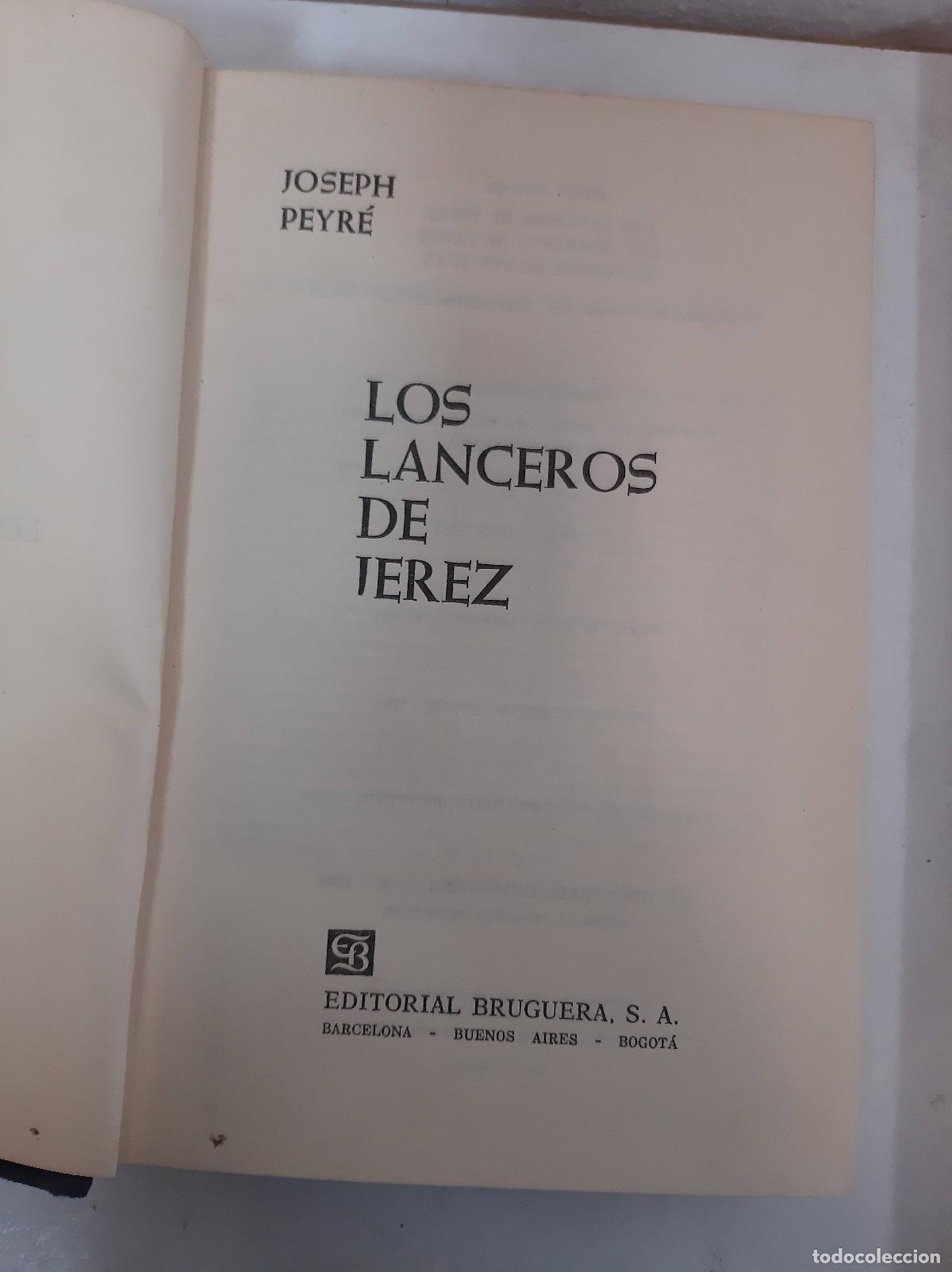 Libros: Los lanzeros de Jerez - Joseph Peyre - Foto 1