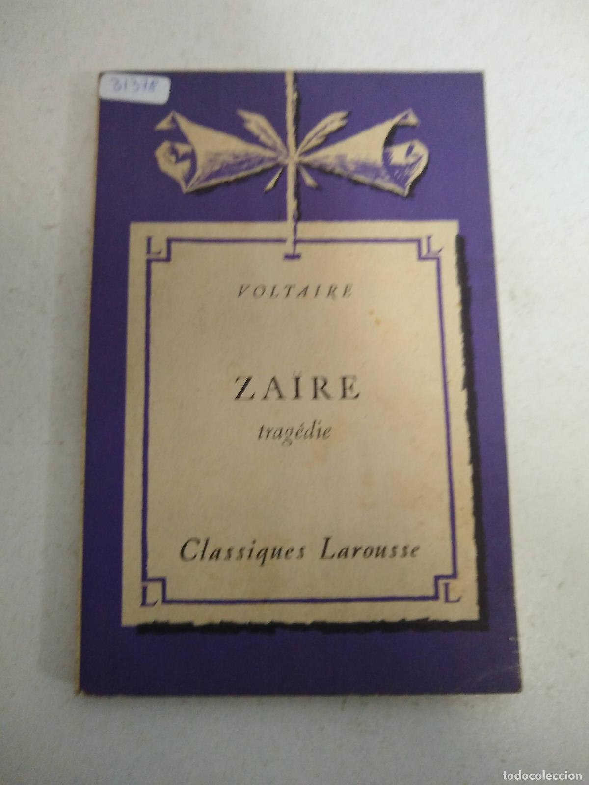 Libros: Zaire - Voltaire - Foto 1