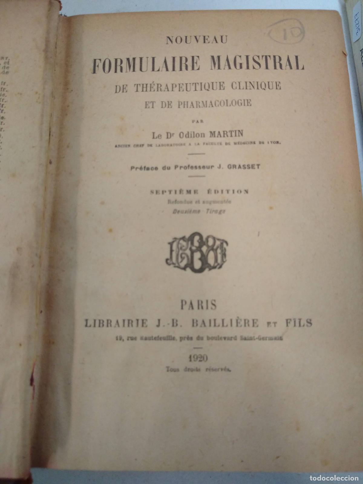 Libros: Nouveau Formulaire Magistral - Bouchardat, A. - Foto 1