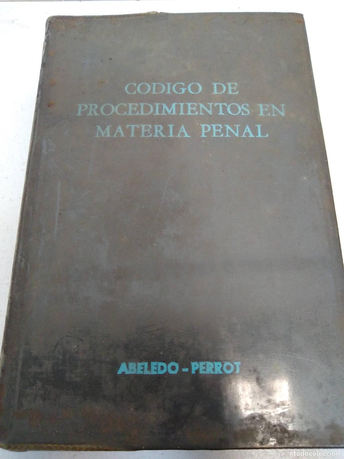 Libros: Codigo de procedimientos en materia penal - Varios - Foto 1