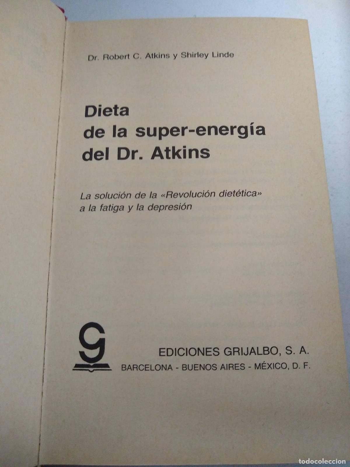 Libri di seconda mano: Dieta de la Super energia - Robert C. Atkins - Shirley Linde