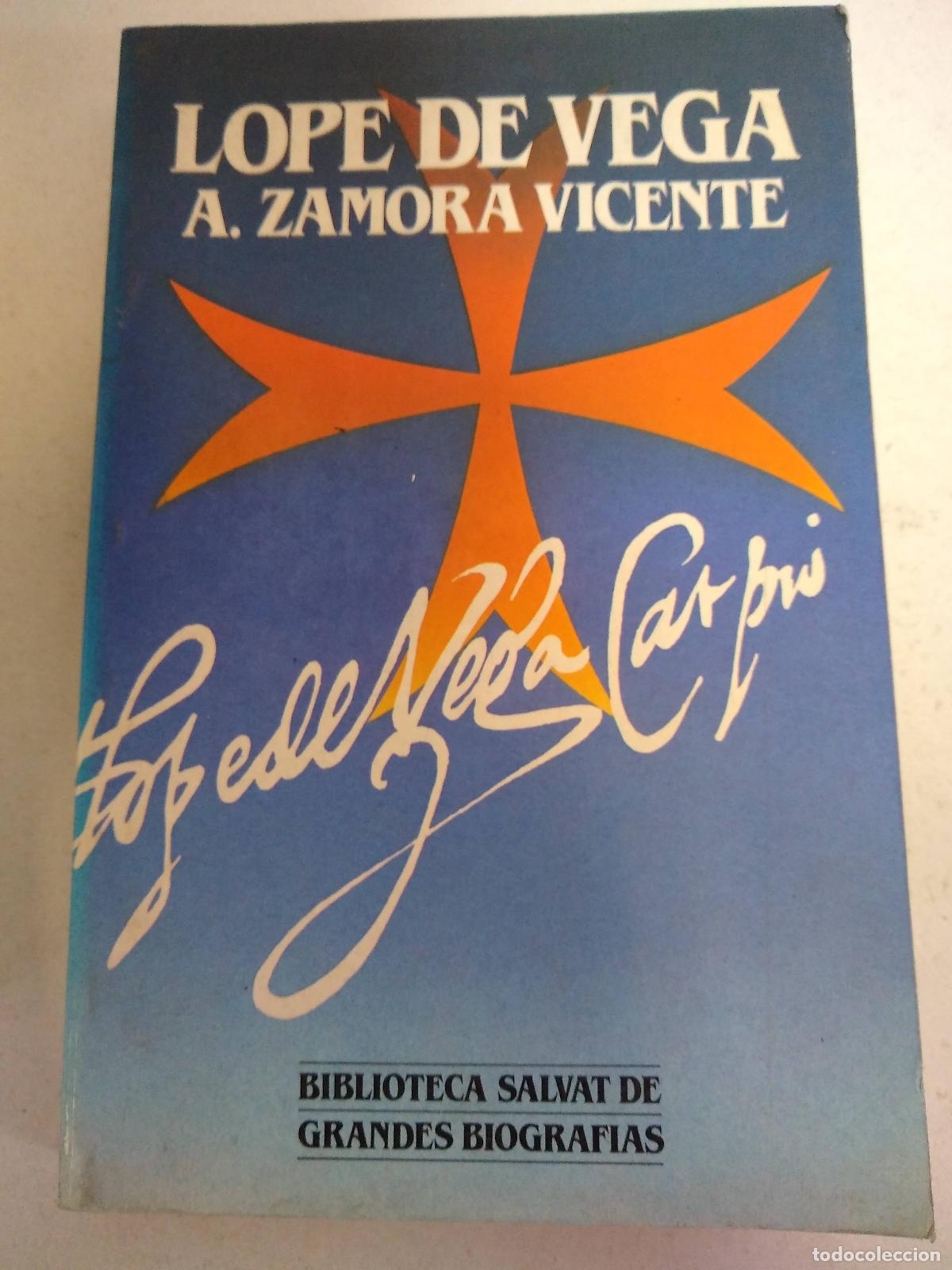 Libros: Lope de Vega - A Zamora Vicente - Foto 1