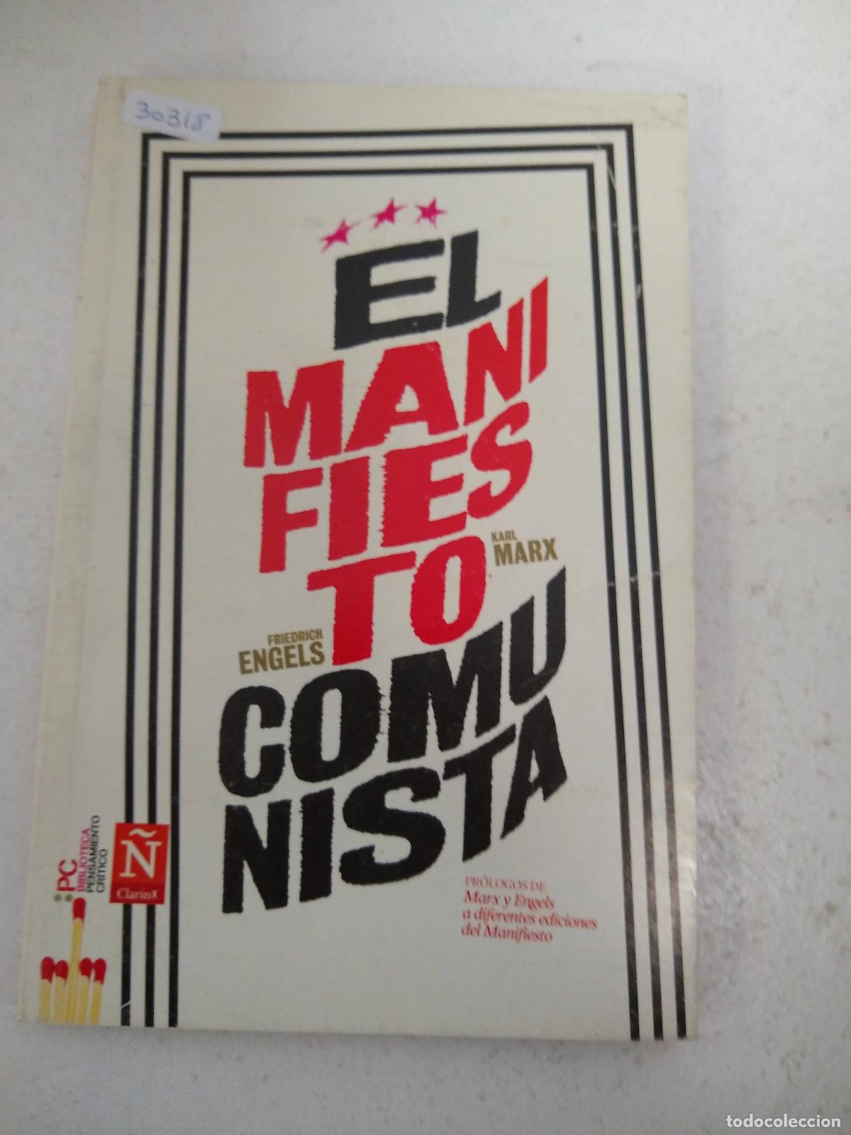Libros: El Manifiesto Comunista - CARLOS MARX - Foto 1