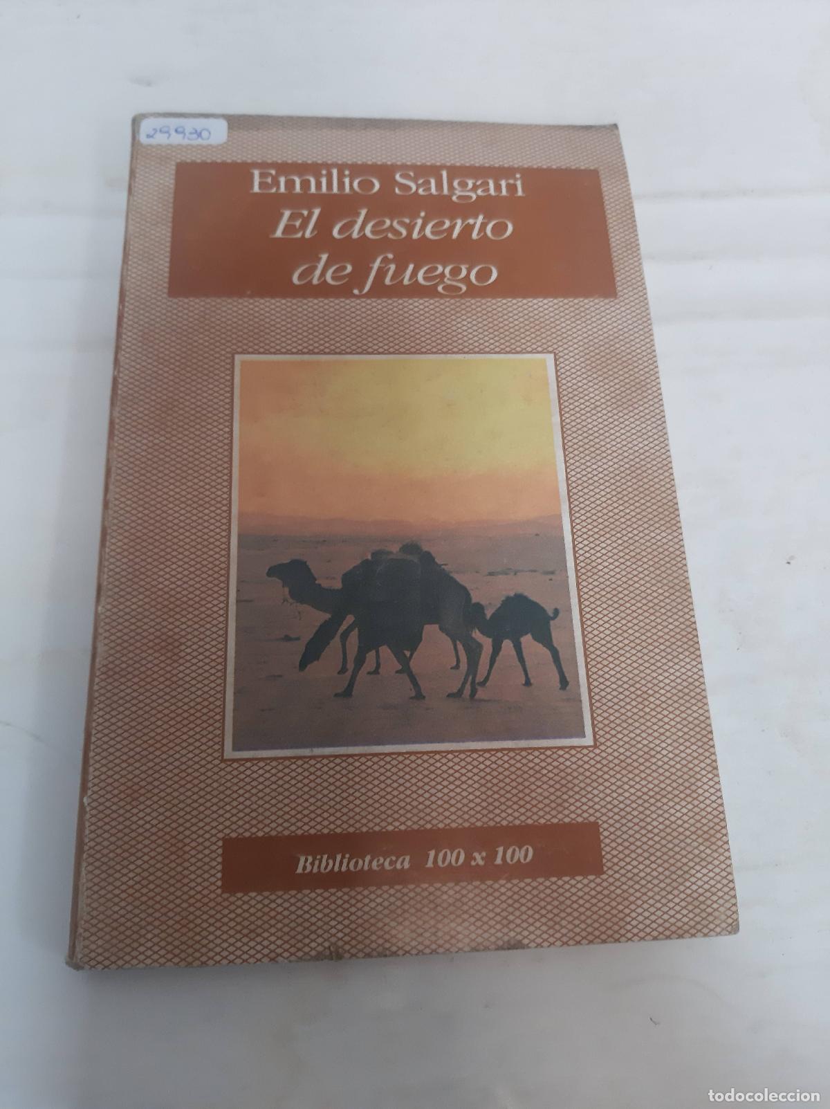 Libros: El desierto de fuego - Emilio Salgari - Foto 1