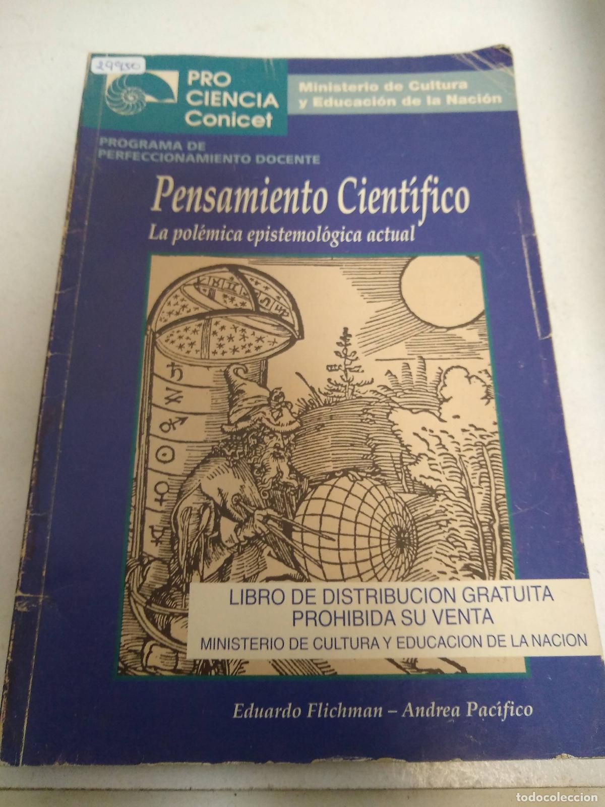 Libros: Pensamiento cientifico - Flichman - Pacifico - Foto 1