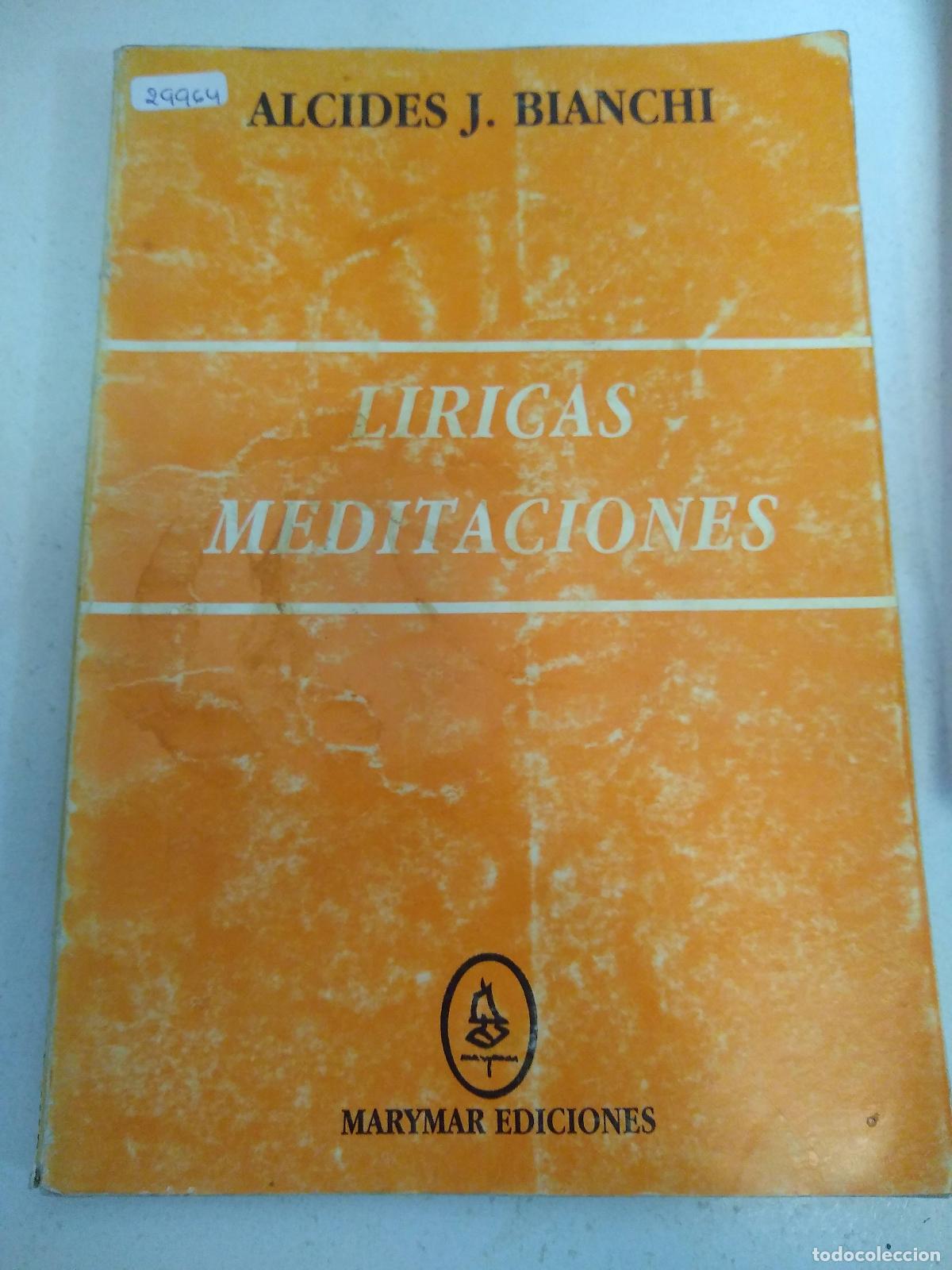 Libros: Lirivas meditaciones - Alcides - Foto 1
