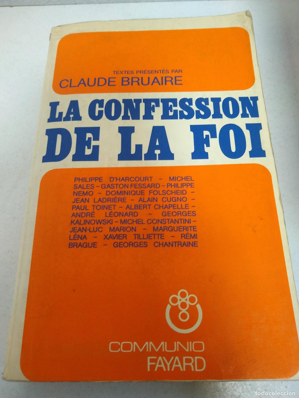 Libros: La Confession de la foi chr&eacute;tienne - Bruaire, Claude - Foto 1