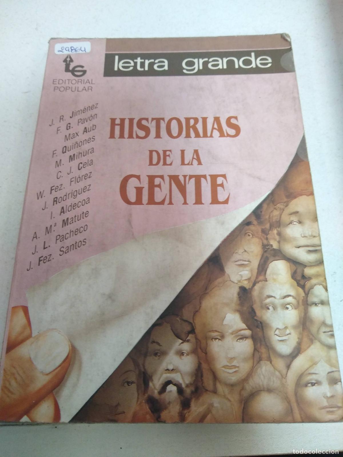 Libros: Historias de la gente (Letra Grande) - AA. VV. - Foto 1