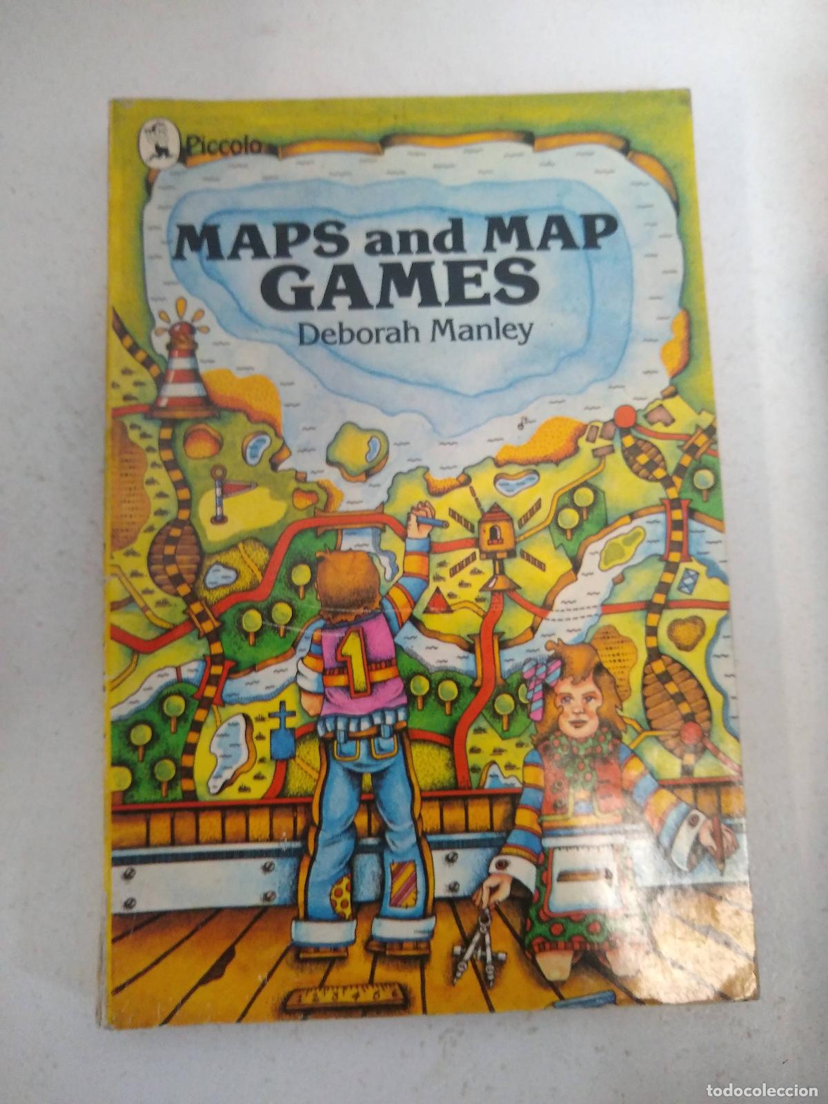Libros: Maps and map games - Deborah Manley - Foto 1