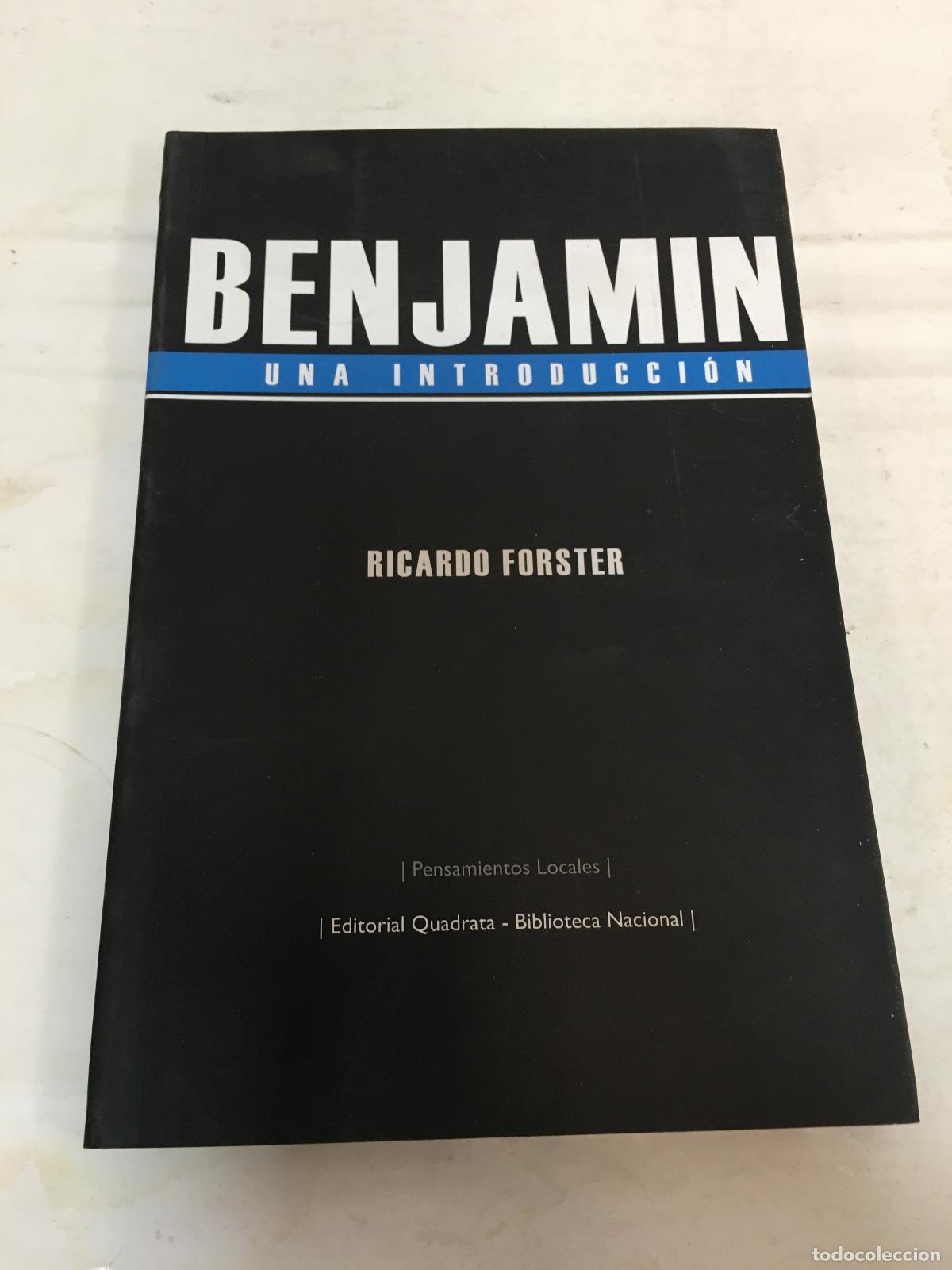 Libros: Benjamin, una introduccion - Ricardo Foster - Foto 1