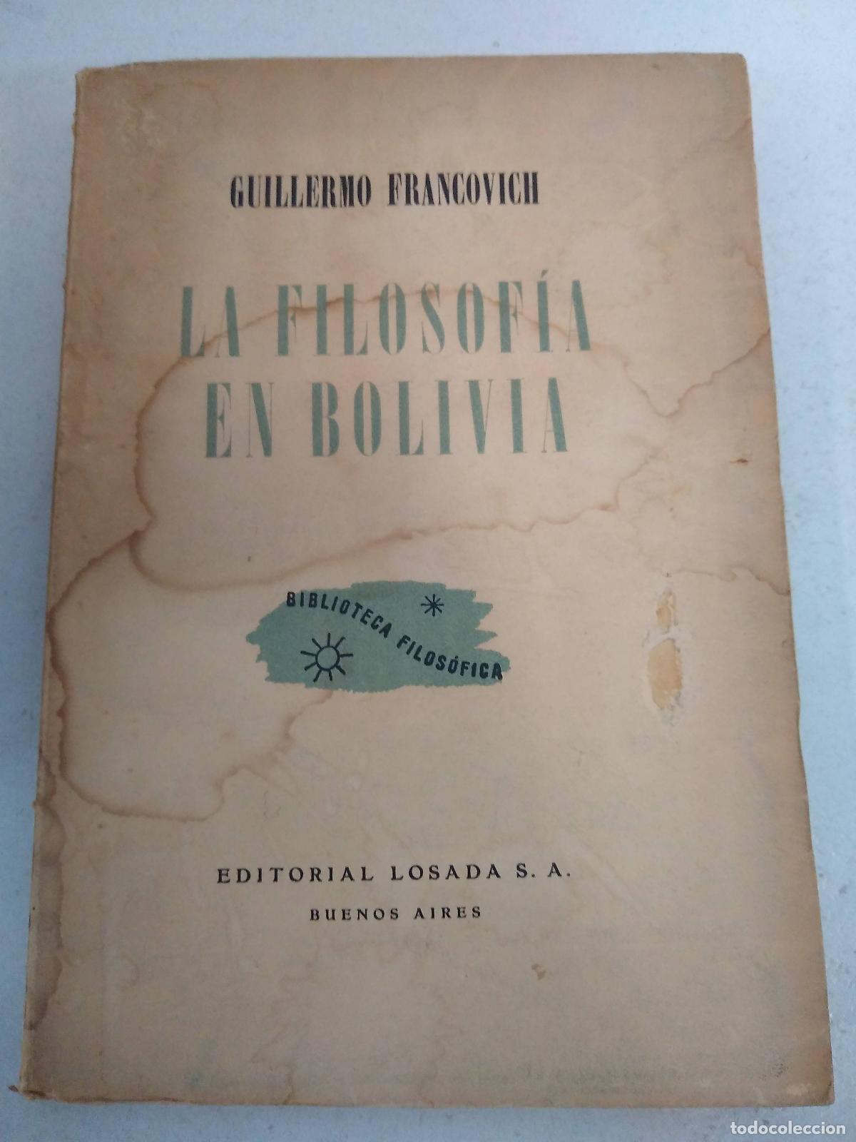 B&uuml;cher: La filosofia en la argentina - Guillermo Diaz-Plaja