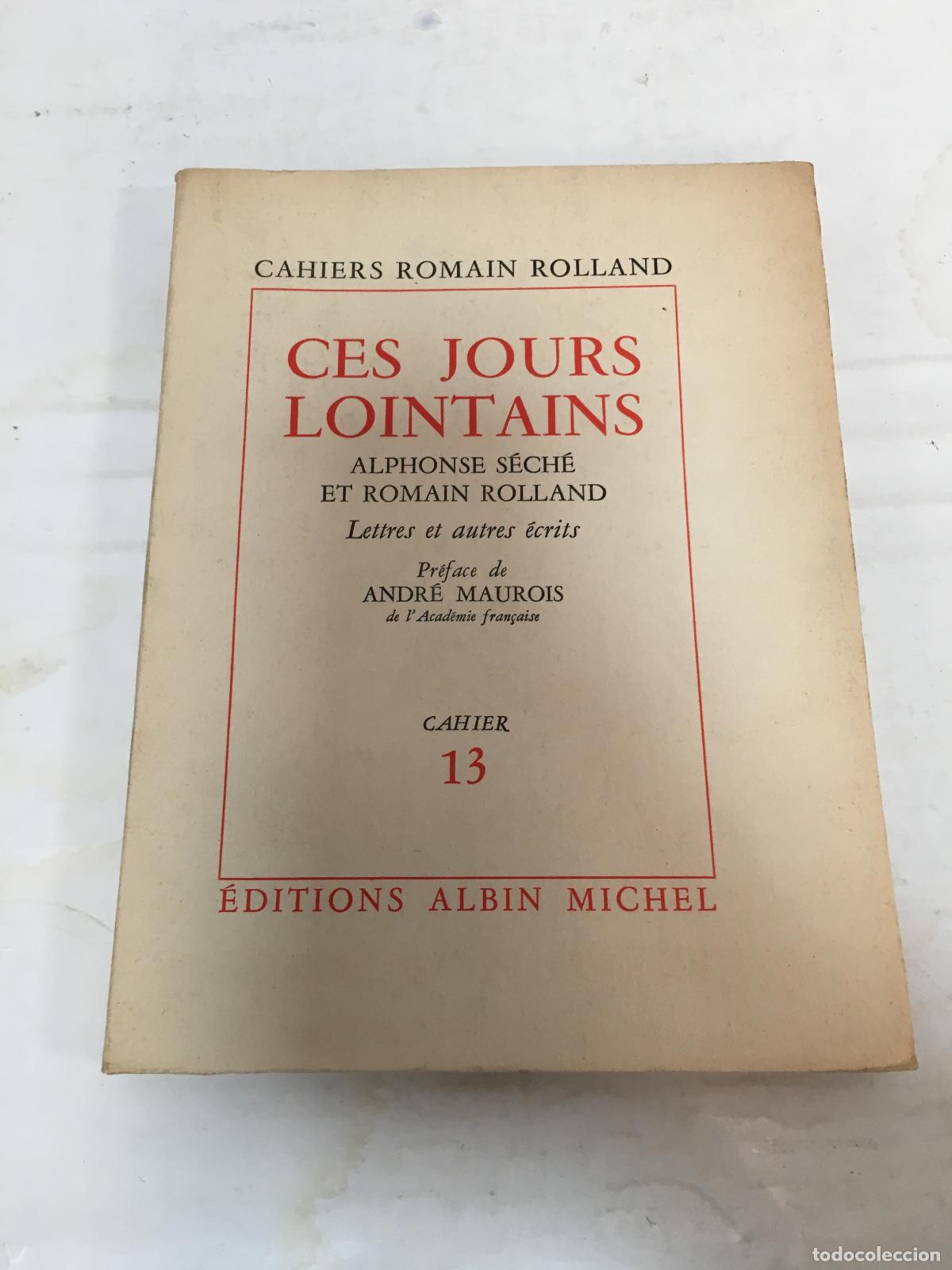 Libros: ces jours lointains - Andr&eacute; Maurois - Foto 1