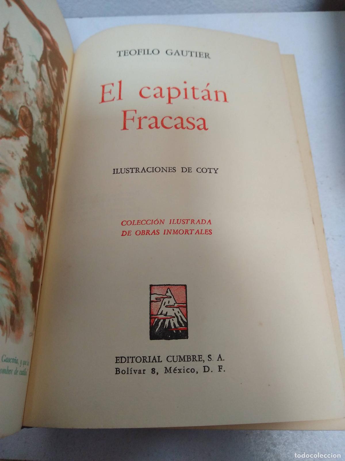 Libros: el capitan fracasa - Teofilo Gautier - Foto 1