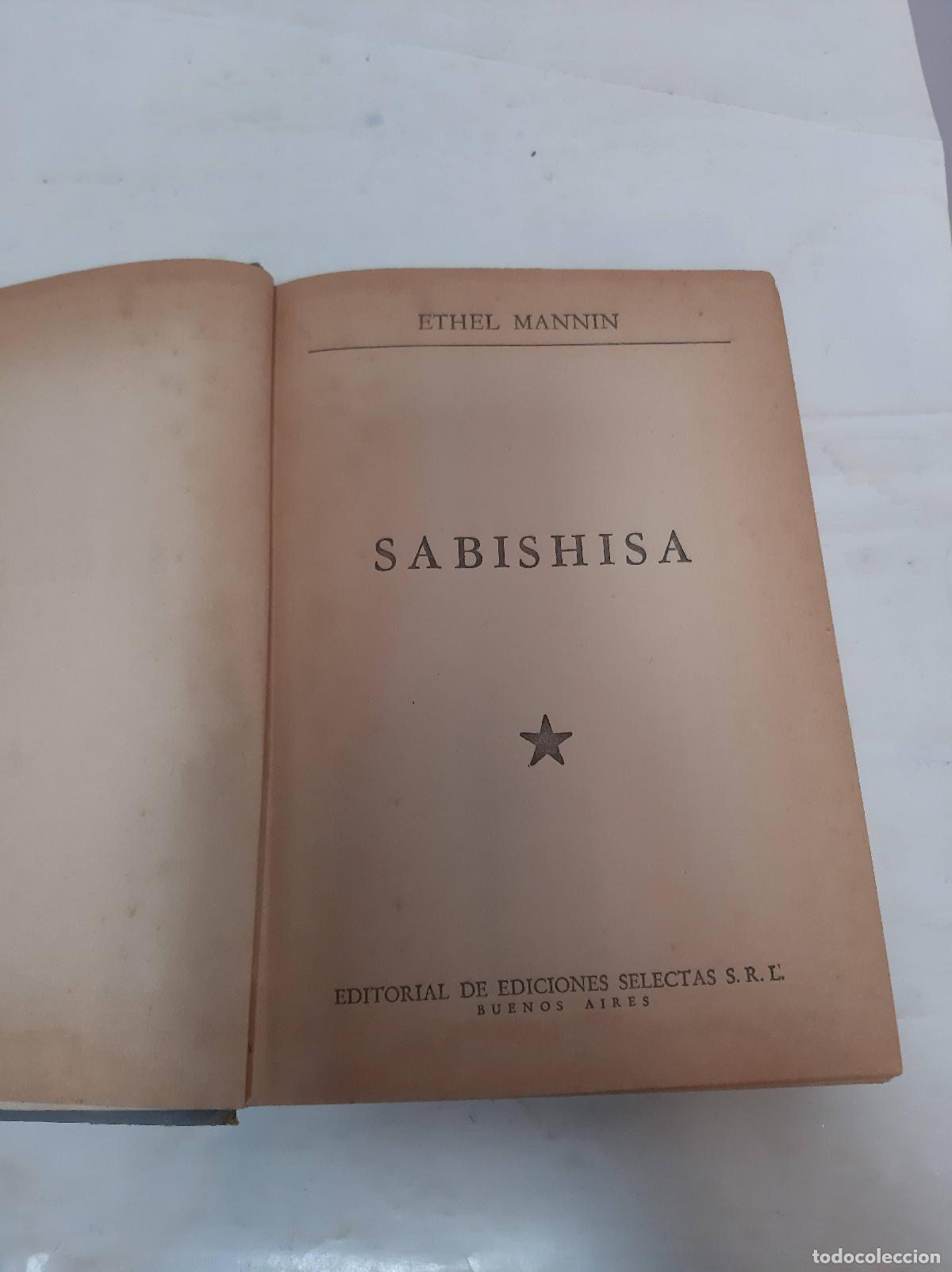 Livros em segunda m&atilde;o: Sabishisa - Ethel Mannin