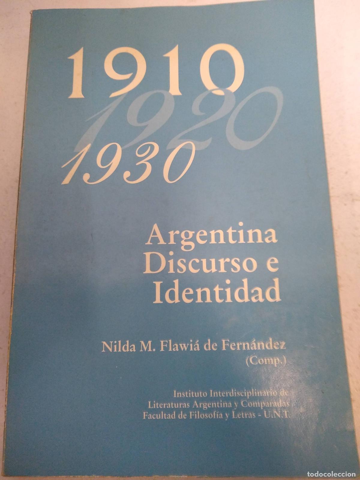 books: Argentina 1910-1930 - Nilda M. Flavia de Fernandez (comp)