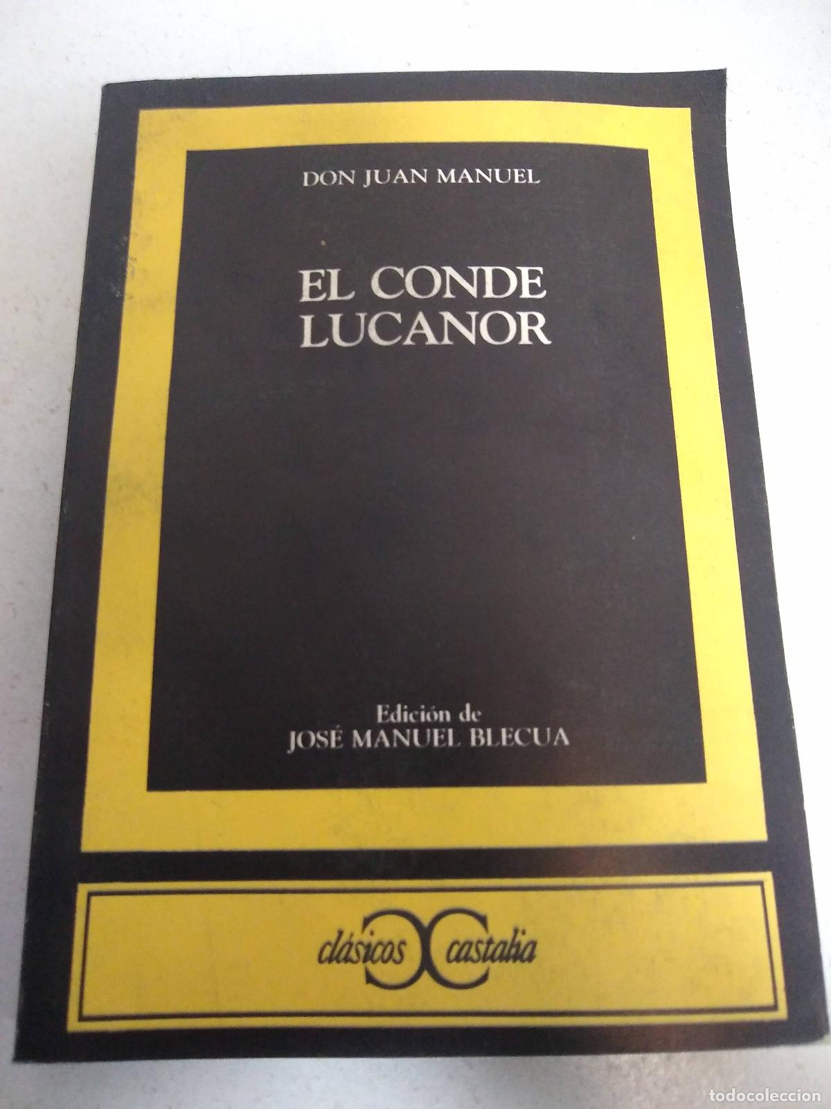 Libros: El conde lucanor - Don Juan Manuel - Foto 1