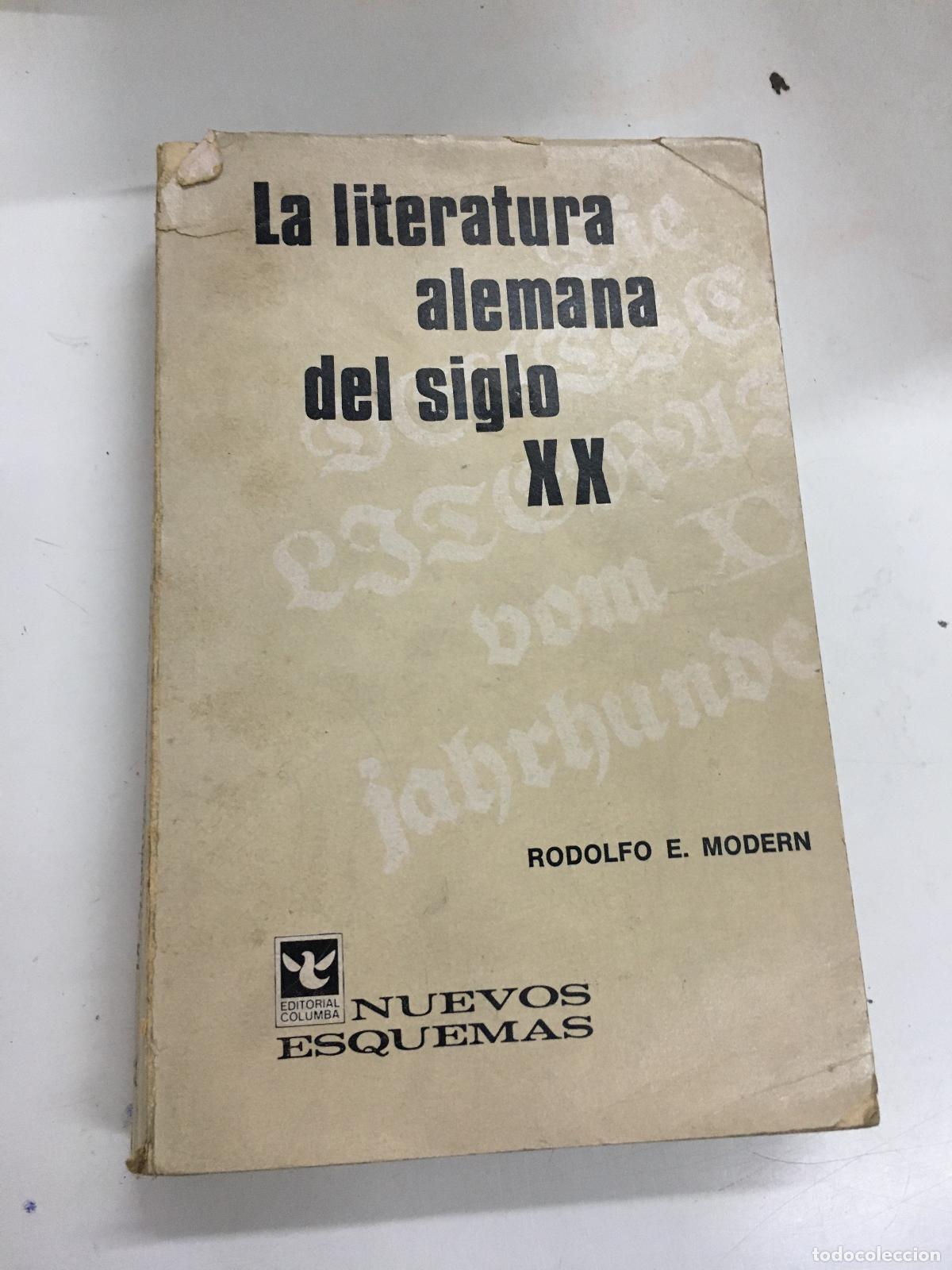 Libros: la literatura alemana del siglo xx - Rodolfo Modern