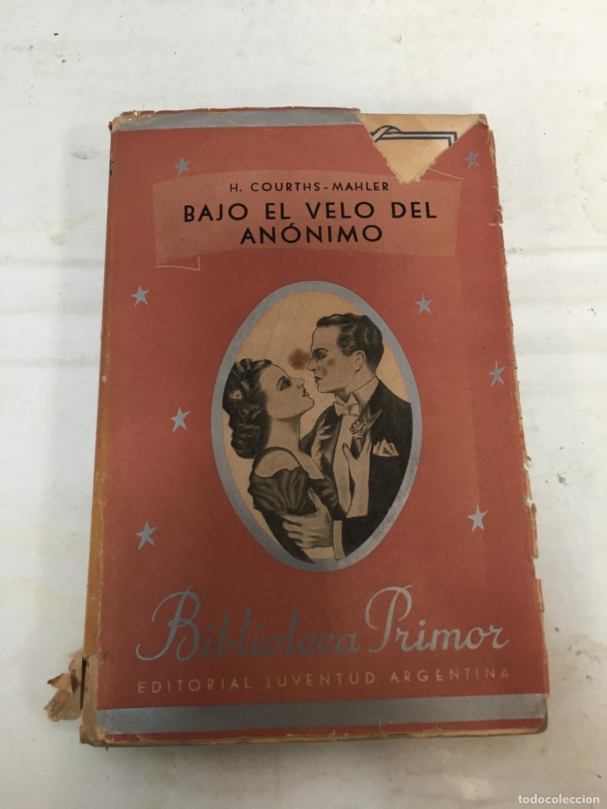 Libros: bajo el velo del anonimo - H. Courths Mahler - Foto 1