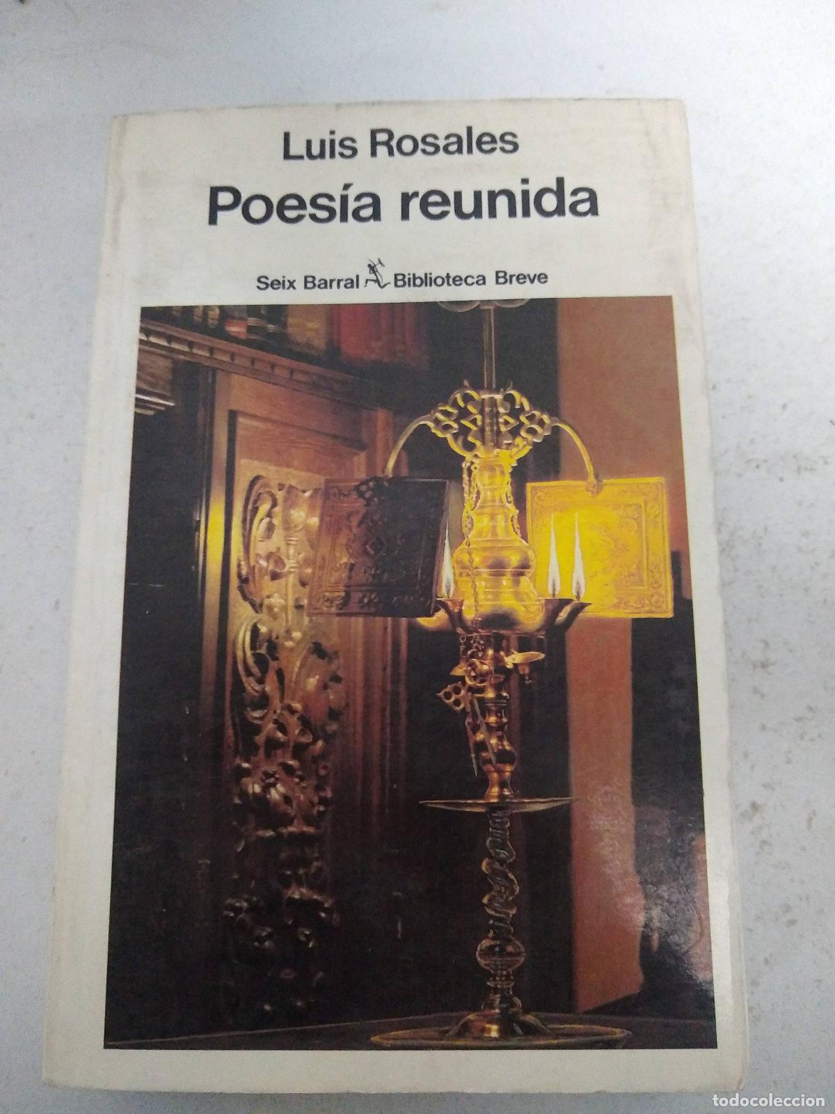 Libros: Poes&iacute;a reunida - Luis Rosales - Foto 1