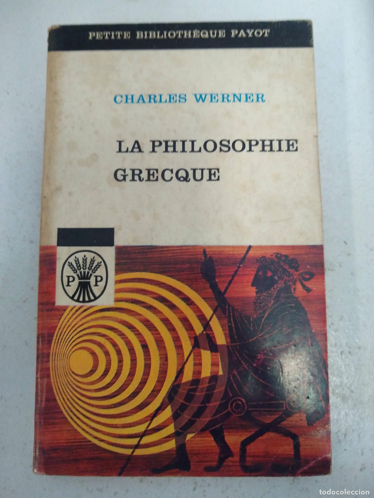 Libros: la philosophie grecque - varios Autores - Foto 1