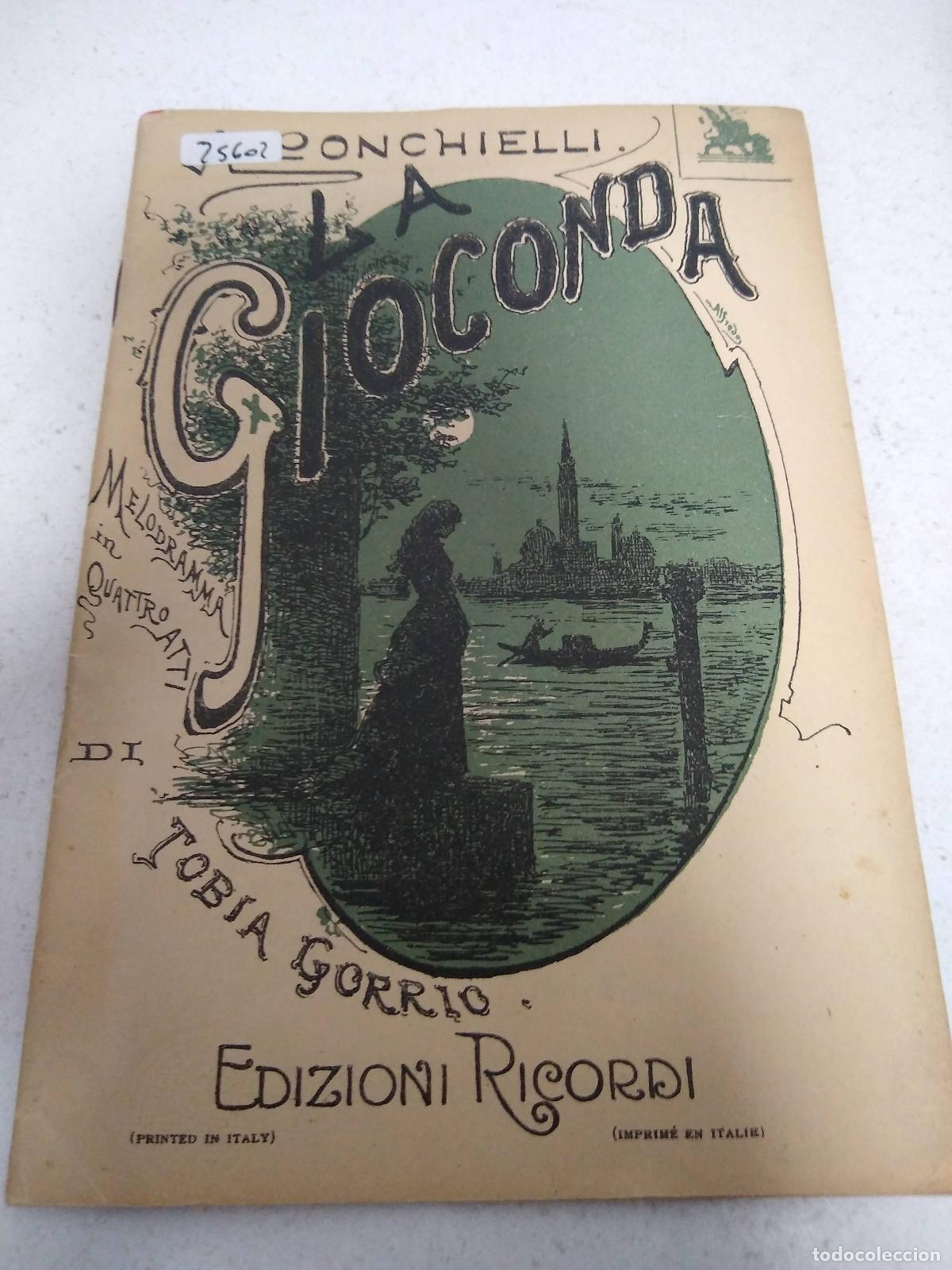 books: La gioconda - varios Autores