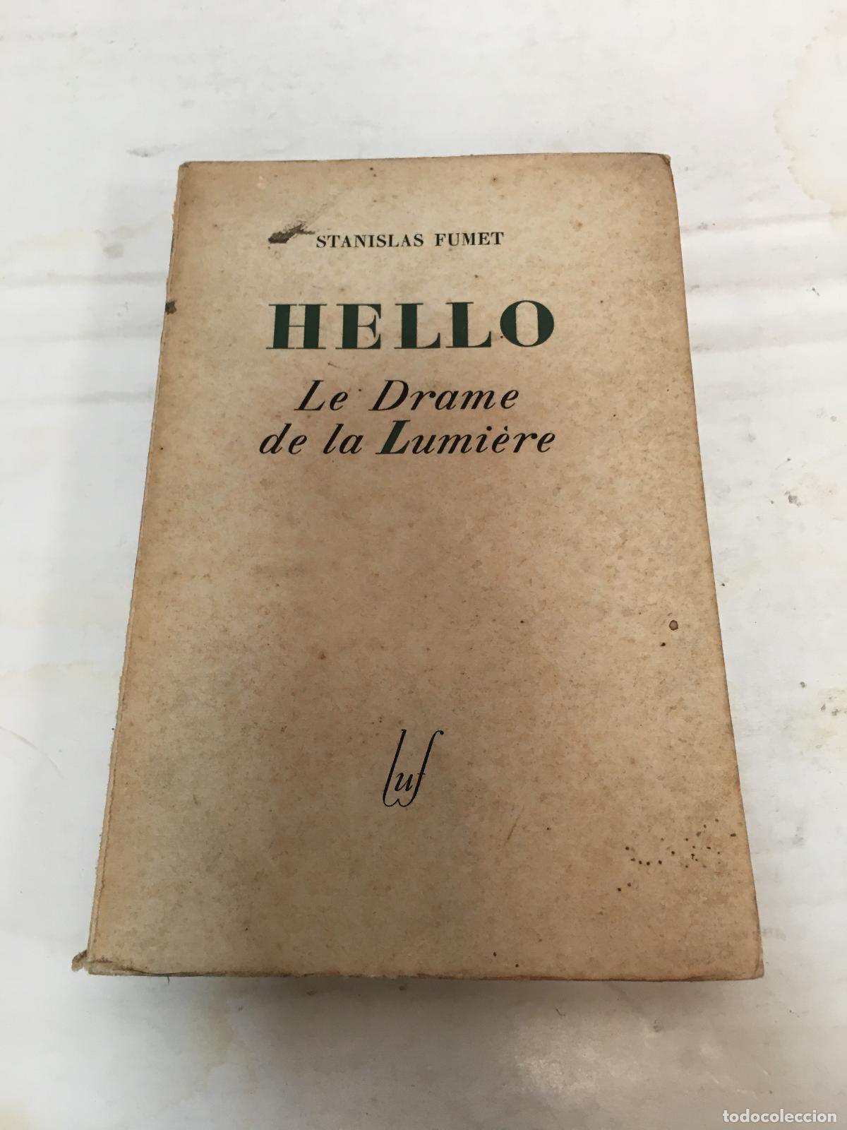 Libros: Hello. Le drame de la lumi&egrave;re. - varios Autores - Foto 1