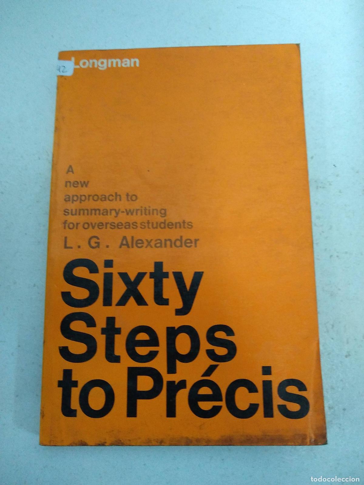 books: Sixty steps to pr&eacute;cis - Alexander, L. G.