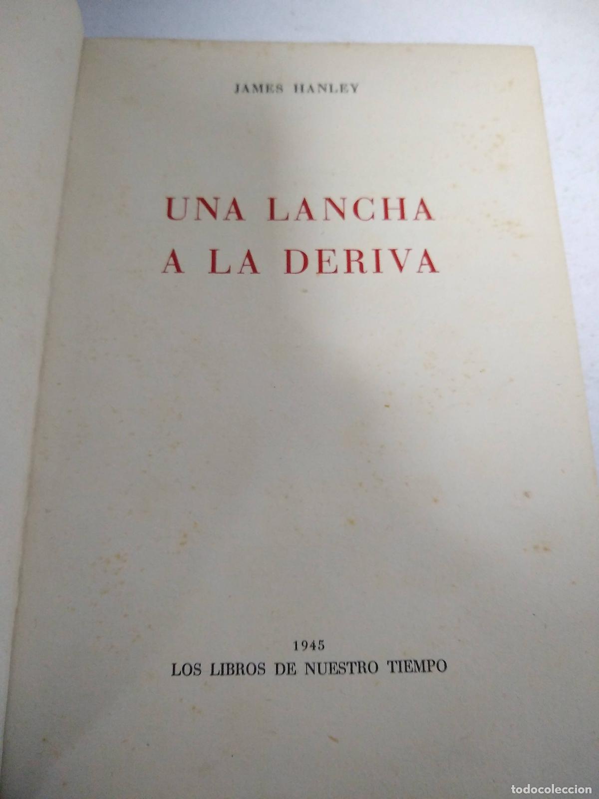B&uuml;cher: Una lancha a la deriva - HANLEY, JAMES