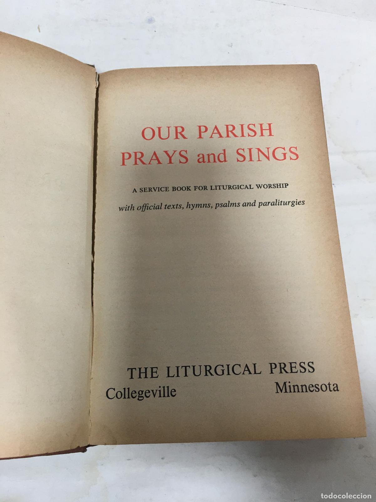 Libros: Our Parish Prays and Sings - Anonimo - Foto 1