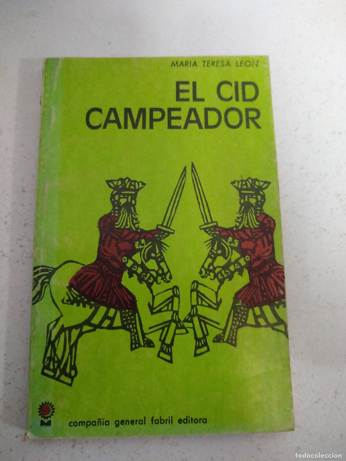 Libros: El cid campeador - Leon Maria Teres - Foto 1