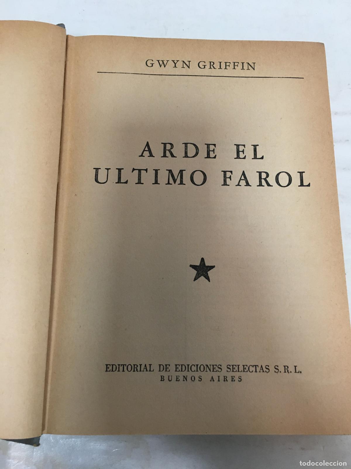 Libros: Arde el ultimo farol - Gwyn Griffin - Foto 1