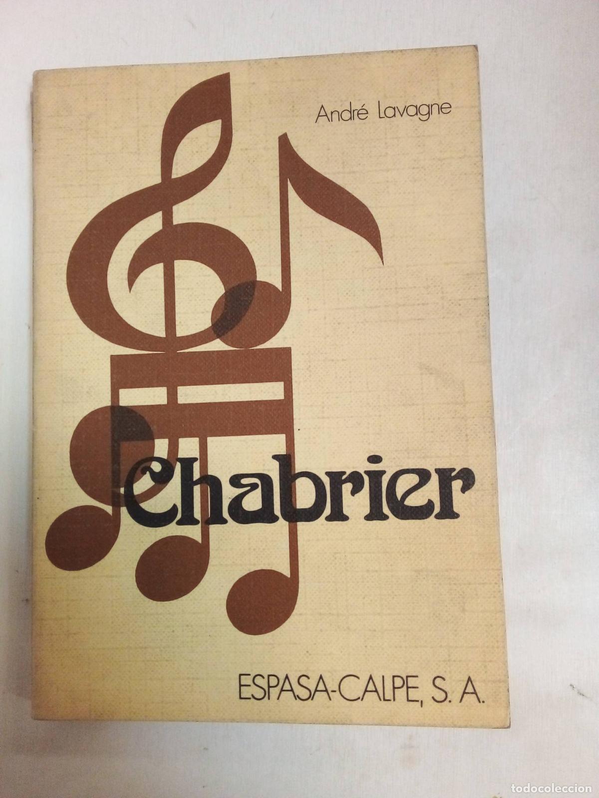 Libros: Chabrier - Andr&eacute; Lavagne - Foto 1