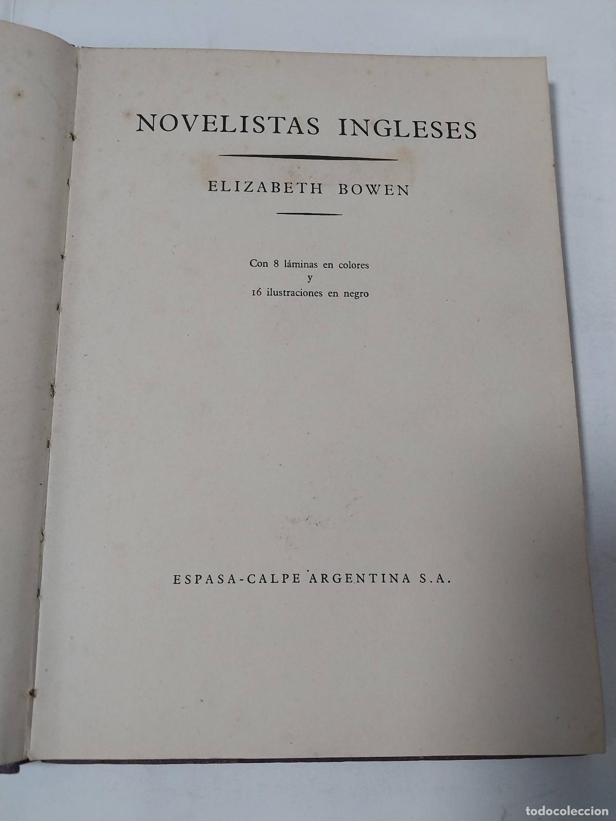 Libros: Novelistas Ingleses - Elizabeth Bowen - Foto 1