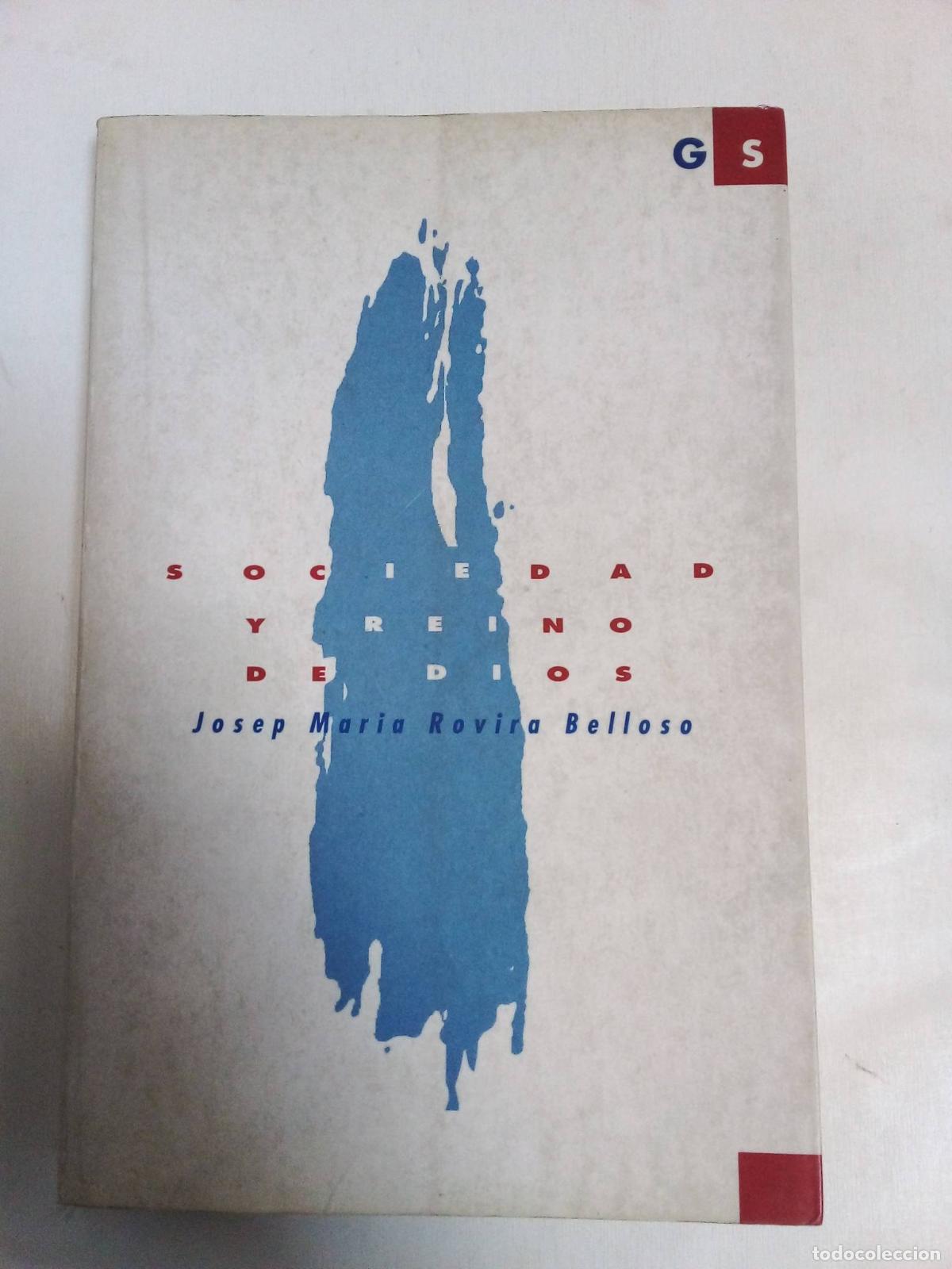 books: Sociedad Y Reino De Dios - Josep Mar&iacute;a Rovira Belloso