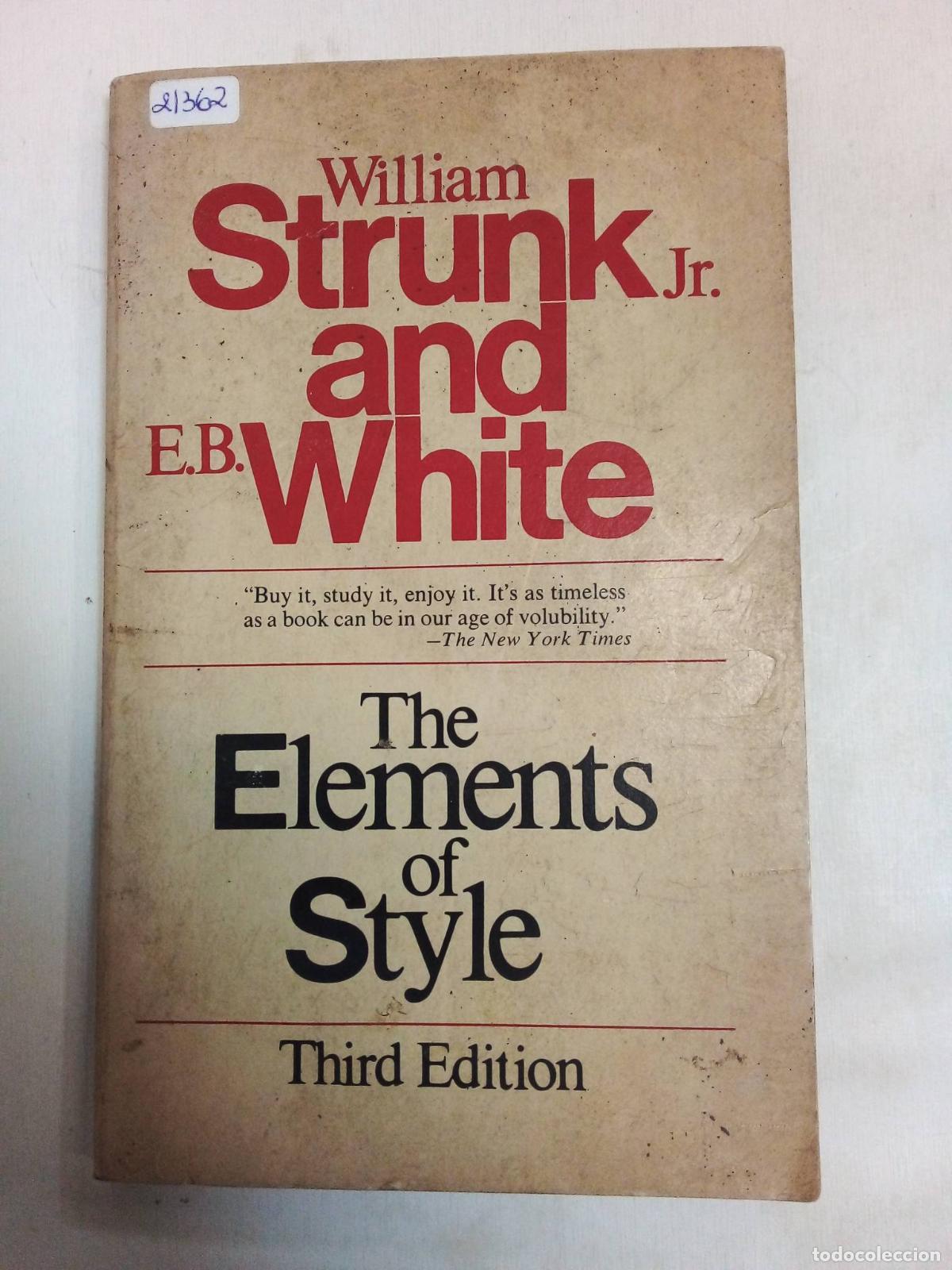 Libros: The Elements Of Style - Strunk And White - Foto 1