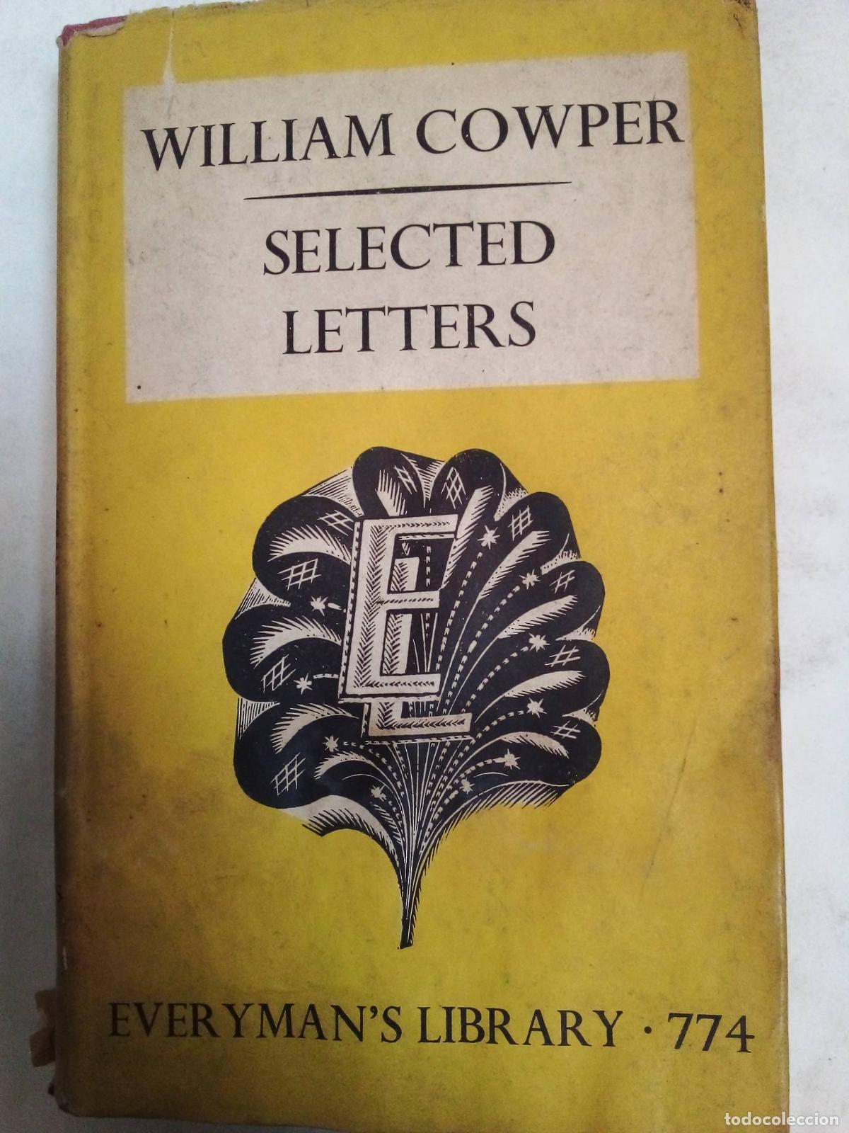 Libros: Selected Letters - William Cowper - Foto 1