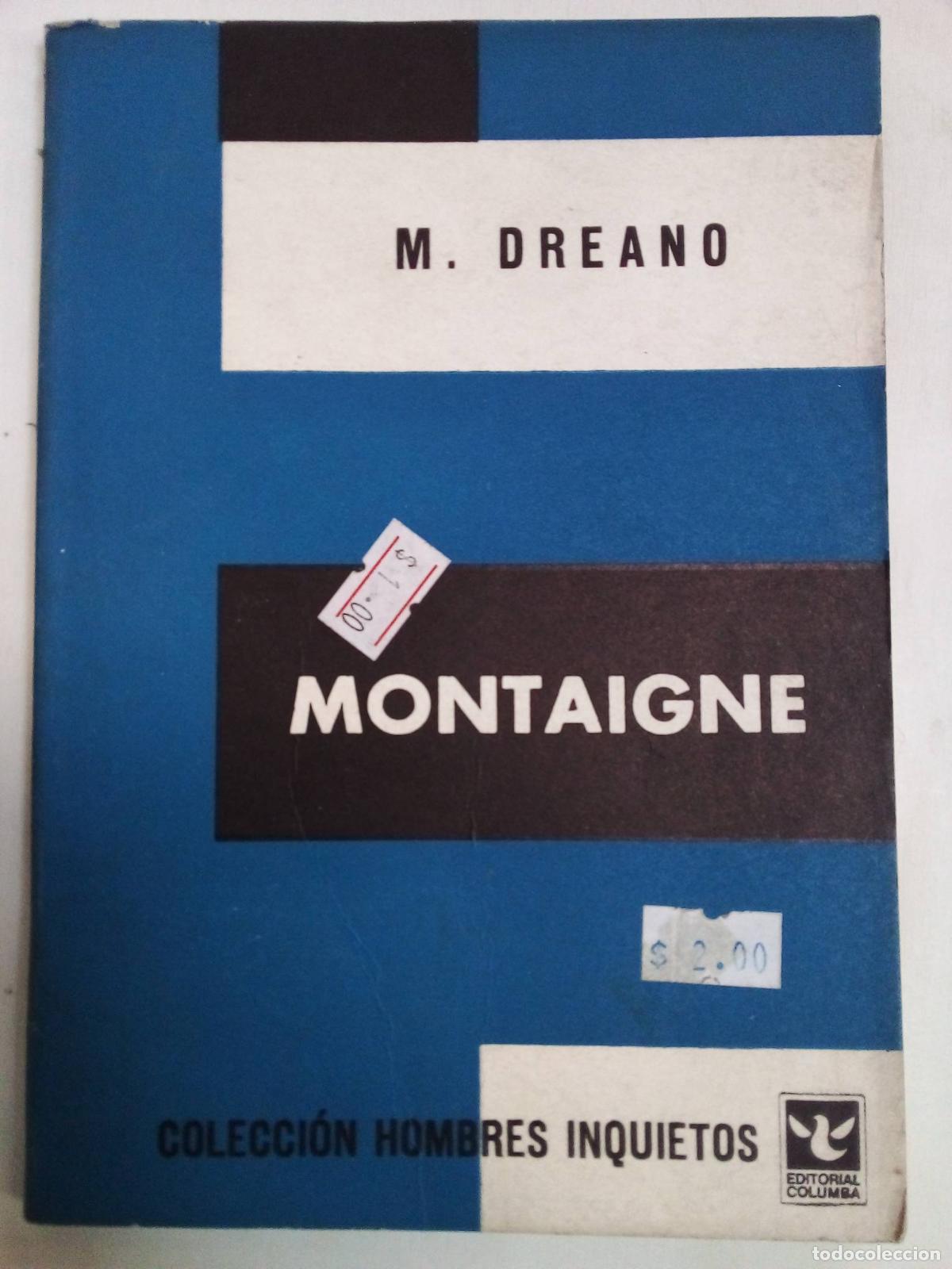 Libros: Montaigne - M. Dreano - Foto 1