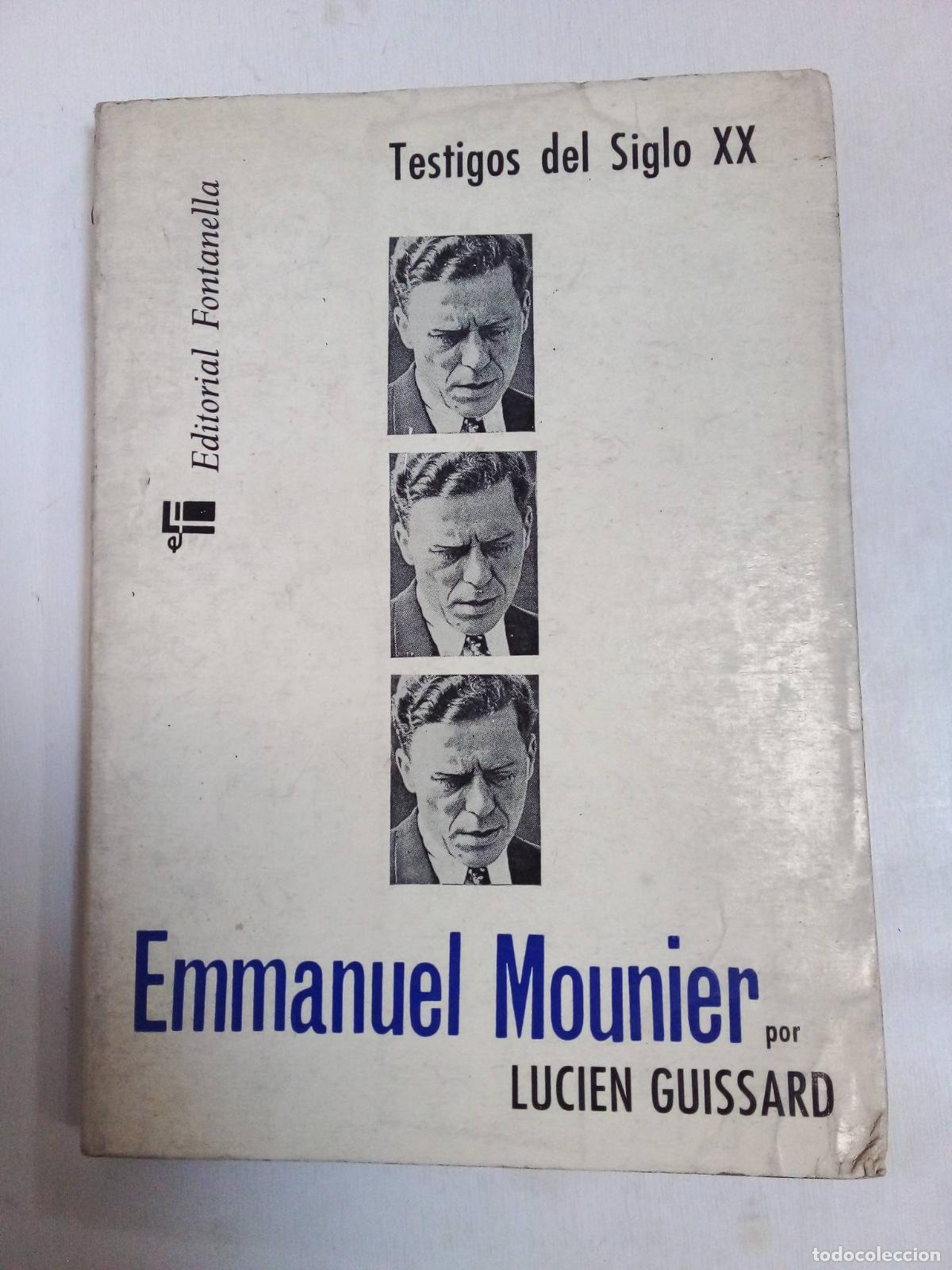Libros: Emmanuel Mounier - Lucien Guissard - Foto 1