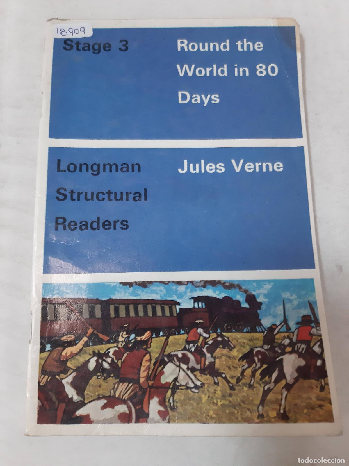 Libros: Round The World In 80 Days - Jules Verne - Foto 1