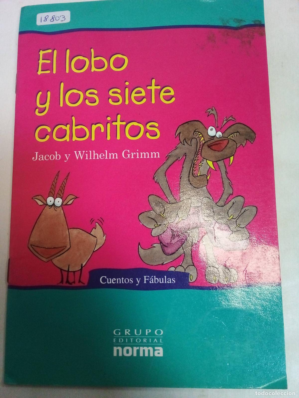 Libros: El Lobo Y Los Siete Cabritos - Grimm - Foto 1