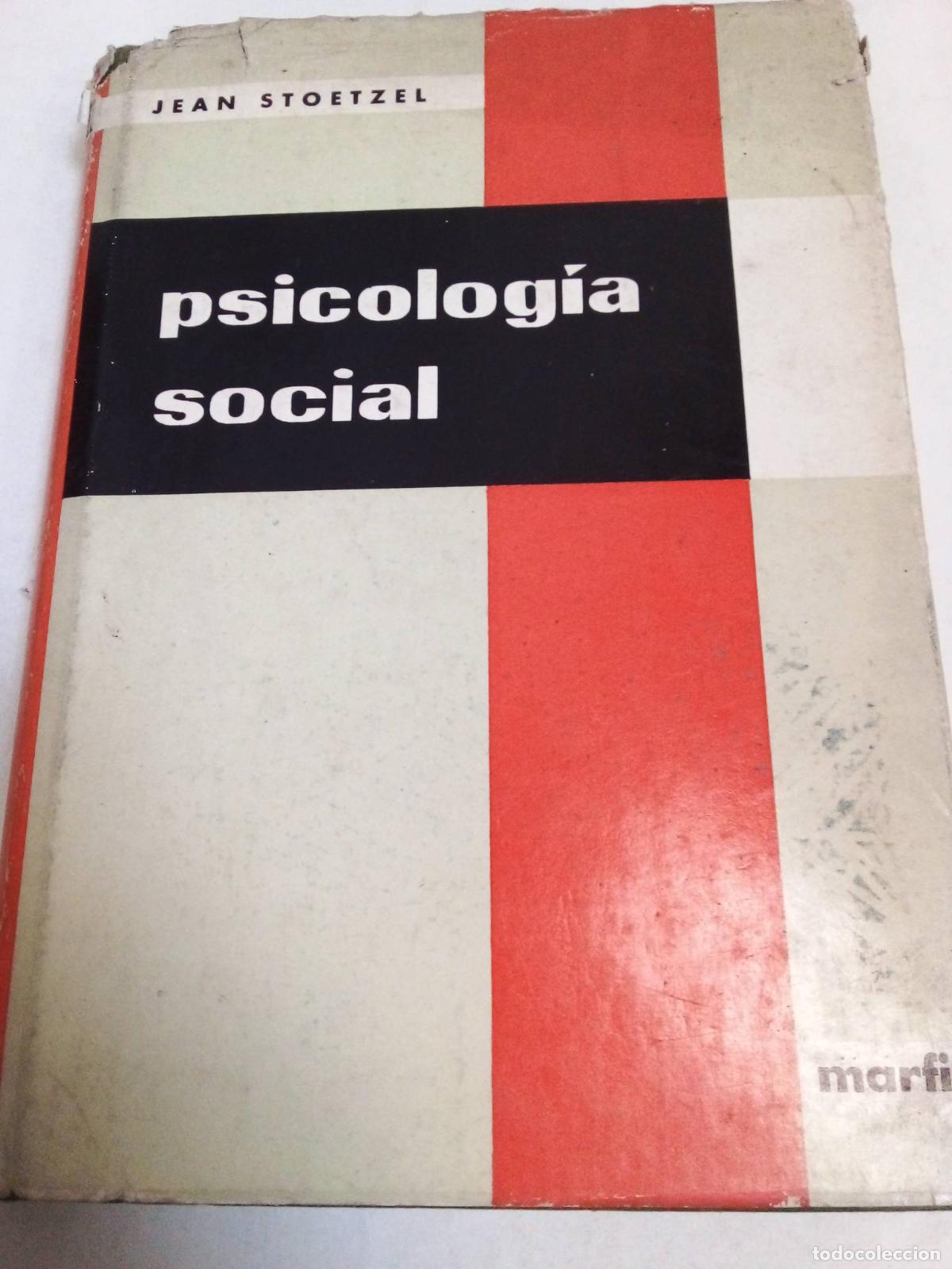 B&uuml;cher: Psicologia Social - Jean Stoetzel