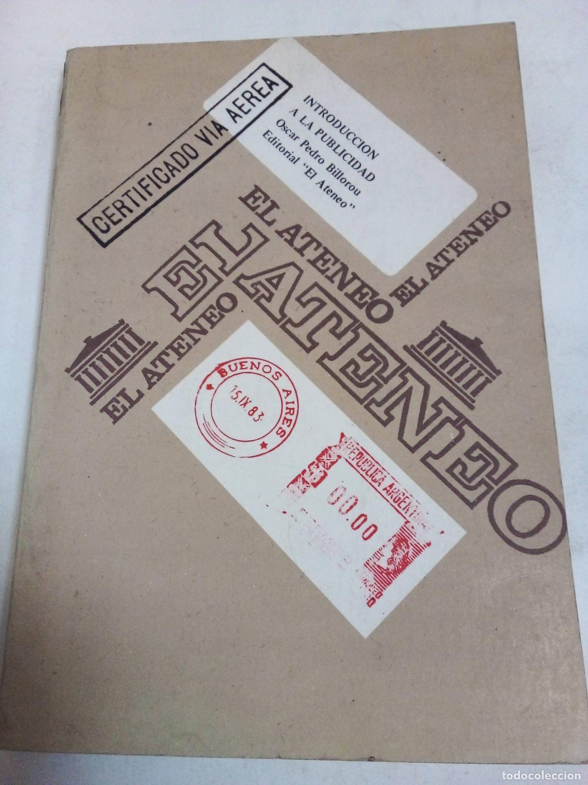 Libros: Introducci&oacute;n A La Publicidad - Oscar Pedro Billorou - Foto 1