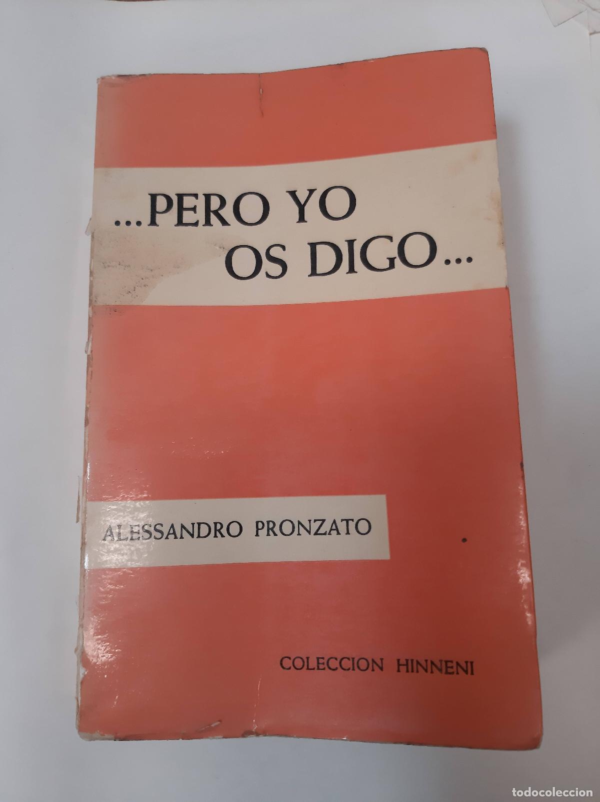 Libros: Pero Yo Os Digo - Alessandro Pronzato - Foto 1